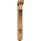 Ekena Millwork Balboa Arts and Crafts Smooth Bracket w/ Offset Brace, Western Red Cedar, 5 1/2"W x 34"D x 42"H BKT0604X34X42BOA03SWR - alternate 4